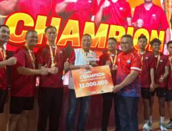 Bulutangkis Dispora Cup 2025 Ditutup Wabup Mahyunadi, Ini Daftar Pemenangnya