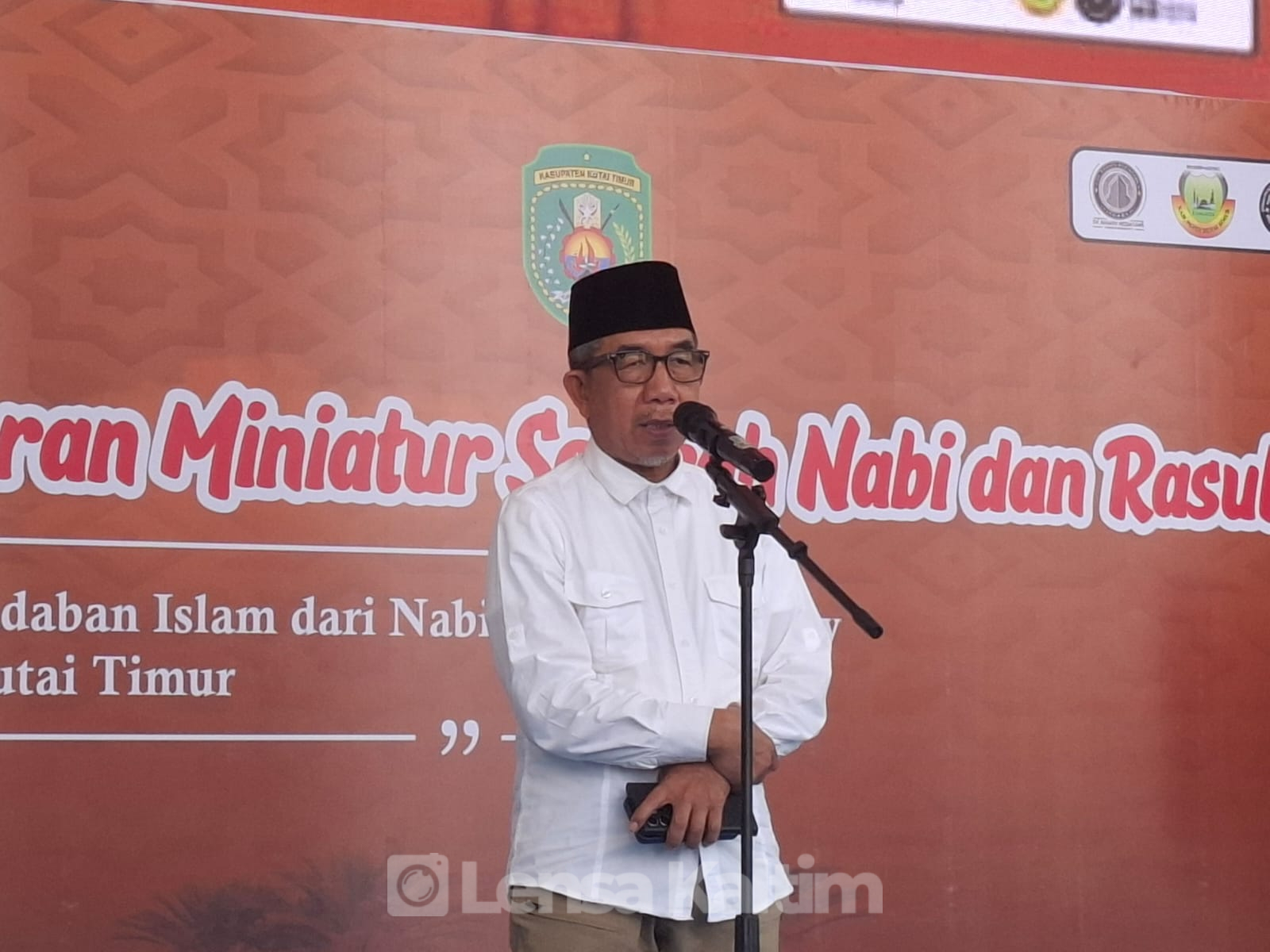 Bupati Kutim Resmikan Pameran Miniatur Sejarah Nabi dan Rasul