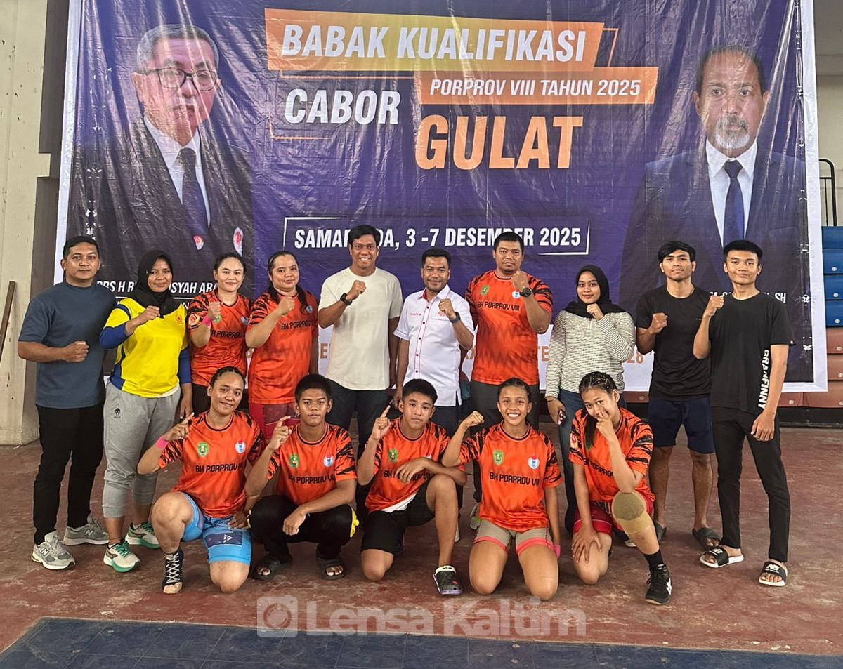 BK Porprov 2025 Cabor Gulat, Kontingen Kutim Sumbang Empat Emas
