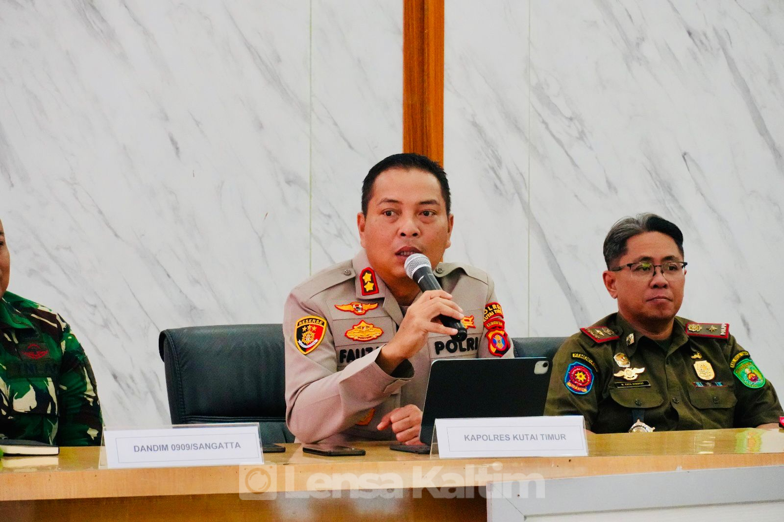 Jelang Mudik, Polres Kutim Hadiri Rakor LSBO