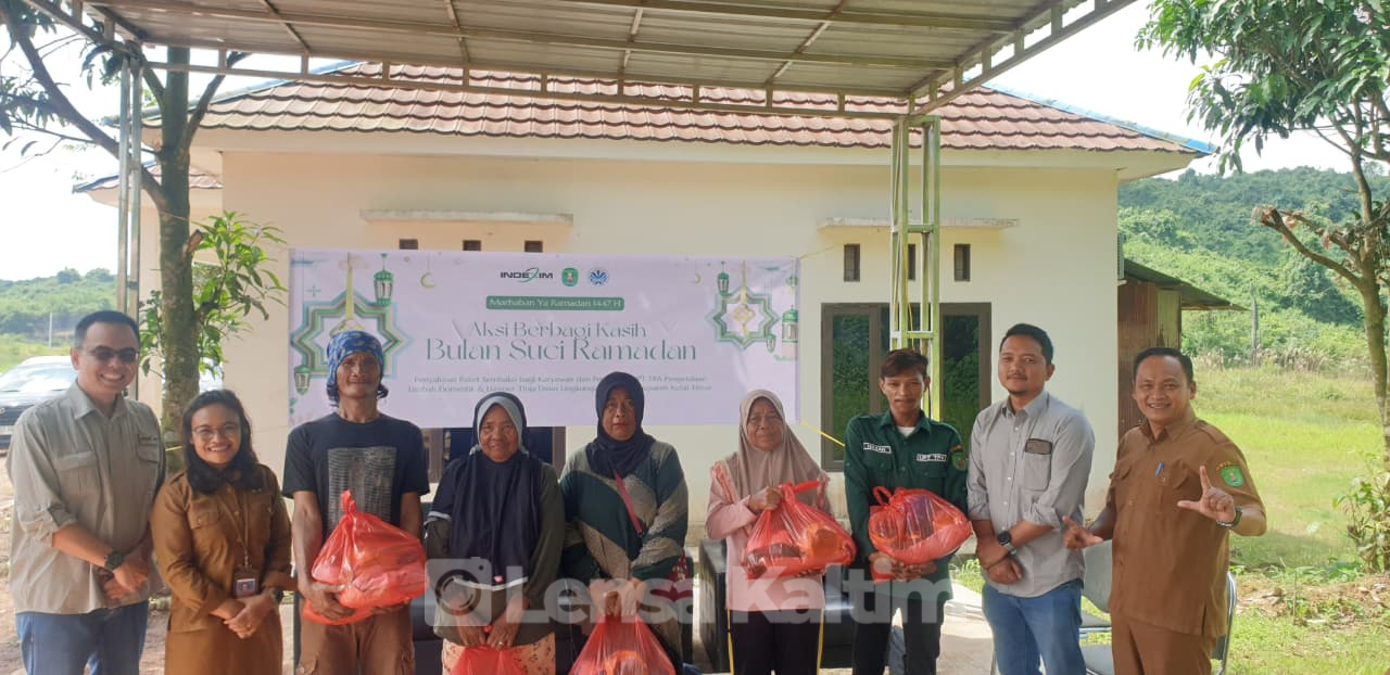 Berbagi Kasih di Bulan Ramadhan, Indexim Coalindo Sambangi TPA Batota