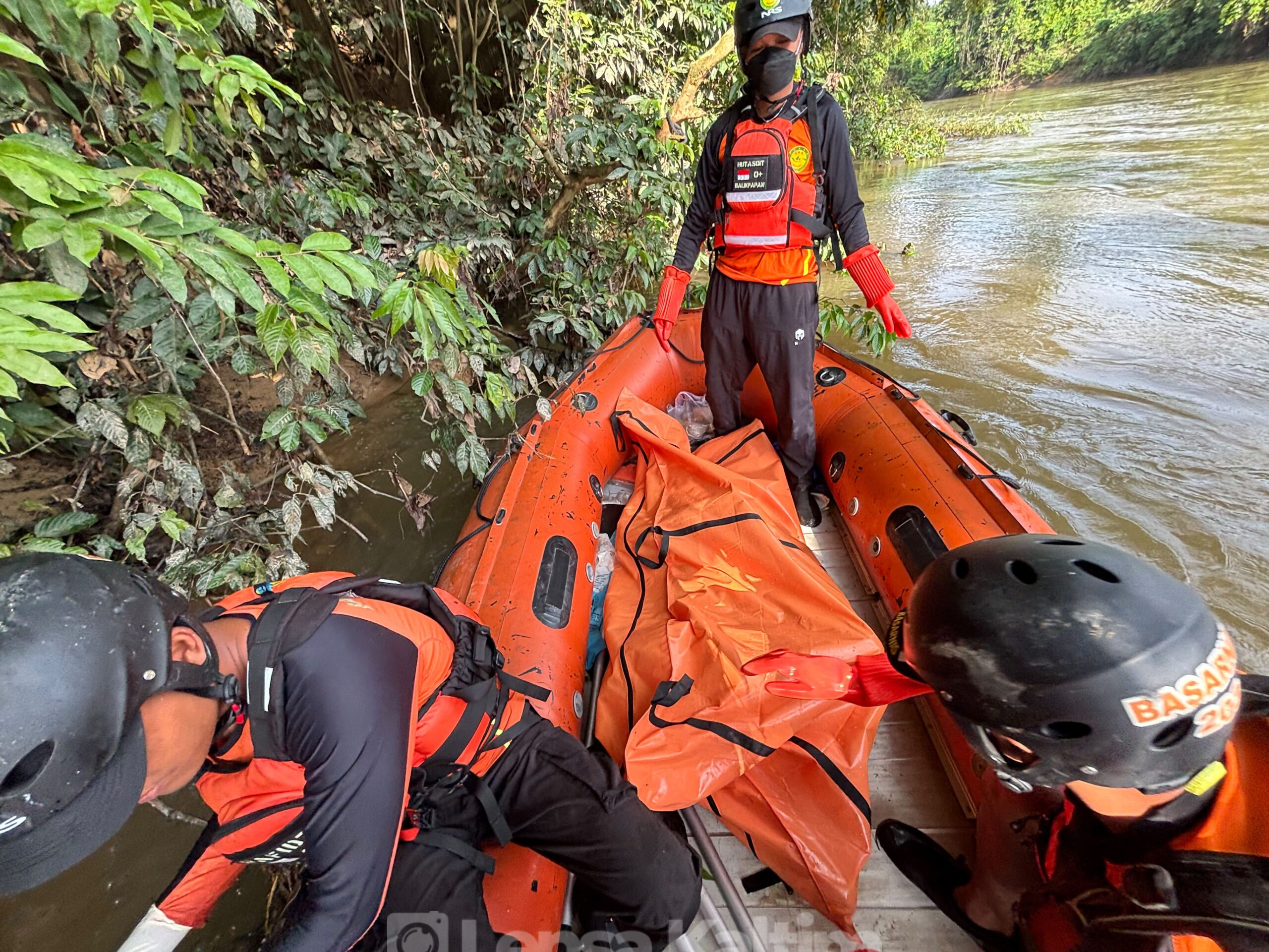 Gerak Cepat, Tim Gabungan Berhasil Temukan Korban Hanyut di Sungai Melenyu